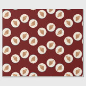 Croissant Artwork Art Food Brunch Packpapier (Flach)