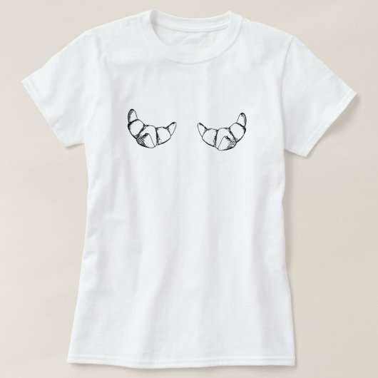 Croissant Backend Shirt (Design vorne)