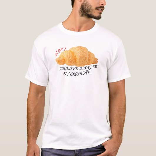 Croissant Brot T - Shirt 2 (Vorderseite)