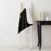 Croissant-Cartoon-Abbildung Sherpadecke (Beispiel)