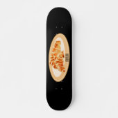 Croissant-Cartoon-Abbildung Skateboard (Vorne)