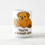 Croissant Dog Kaffeetasse (Mittel)