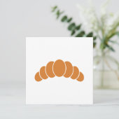 Croissant-Flachkarte (Stehend Vorderseite)