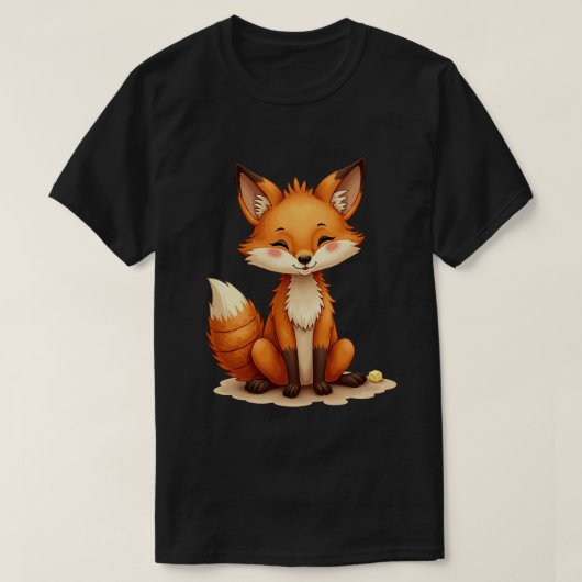 Croissant Fuchs T-Shirt (Design vorne)