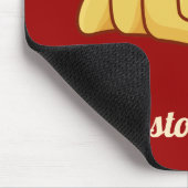 Croissant-Mauspad Mousepad (Ecke)