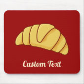 Croissant-Mauspad Mousepad (Vorne)