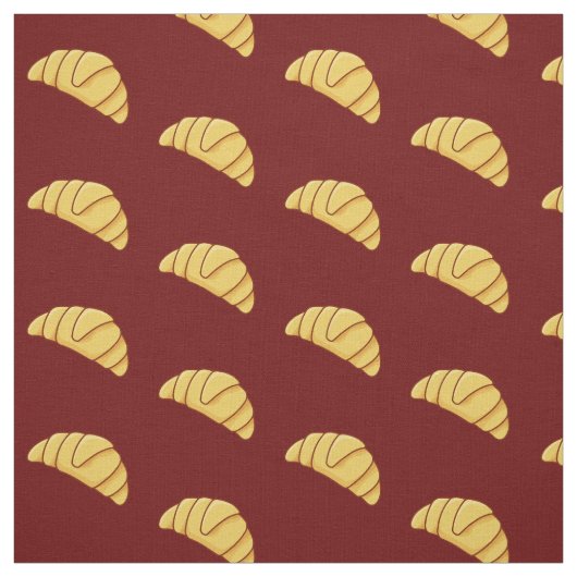 Croissant Pattern Stoff (Muster)