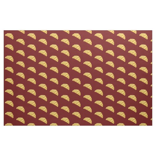 Croissant Pattern Stoff (Fat Quarter (45,7 x 55,9 cm))