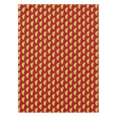 Croissant Pattern Tischdecke (Vorderseite)