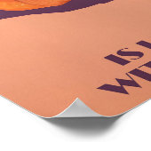 Croissant Print Download Food Print Bakery Art Bre Poster (Ecke)