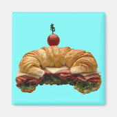 Croissant Sandwich Magnet (Vorne)
