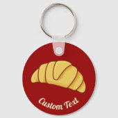 Croissant Schlüsselanhänger (Vorderseite)
