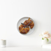 Croissant Wall Uhr (Zuhause)