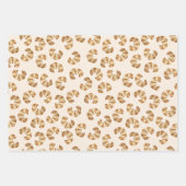 Croissant Wrapping Paper Geschenkpapier Set (Vorderseite 3)