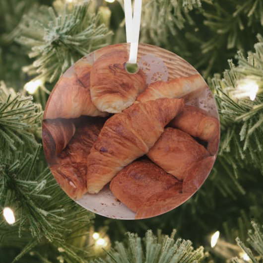 Croissants Christmas Ornament Aus Glas (InSitu)