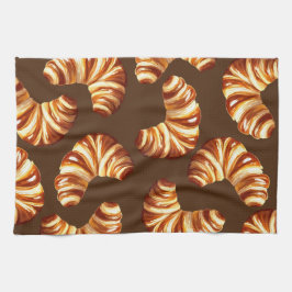 Croissants Geschirrtuch