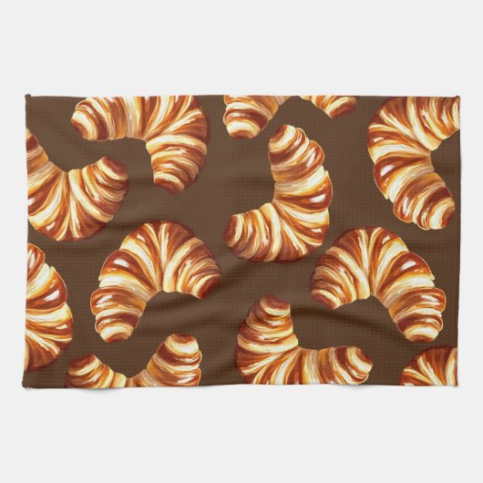 Croissants Geschirrtuch (Horizontal)