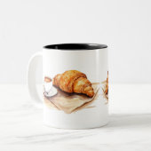 Croissants Kaffeetasse (Vorderseite Links)