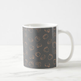 Croissants Kaffeetasse