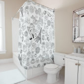 Croissants paris franz. Modedoodle Duschvorhang (Beispiel)