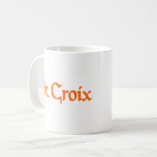 Croix-Tasse Kaffeetasse (Vorderseite Links)
