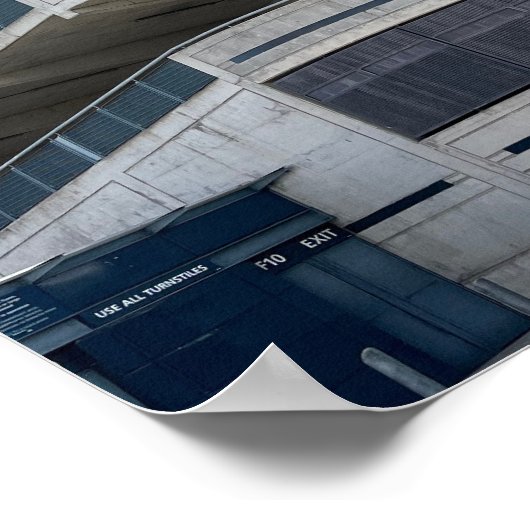 Croke Park GAA Dublin Irland Poster (Ecke)