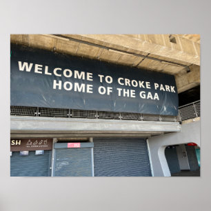 Croke Park GAA Dublin Irland Poster