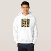 Crokinole, Brettspiel Hoodie (Vorne ganz)