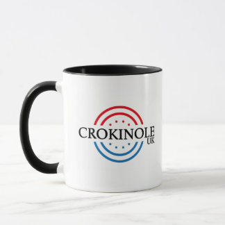 Crokinole UK CLassic Logo-Tasse Tasse
