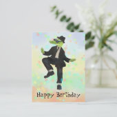 Croko Blues Brothers Postkarte (Stehend Vorderseite)