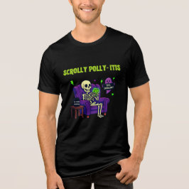 Crolly Polly-Itis Tasse - 99 % Inhalt, 1 % Bewusst Tri-Blend Shirt