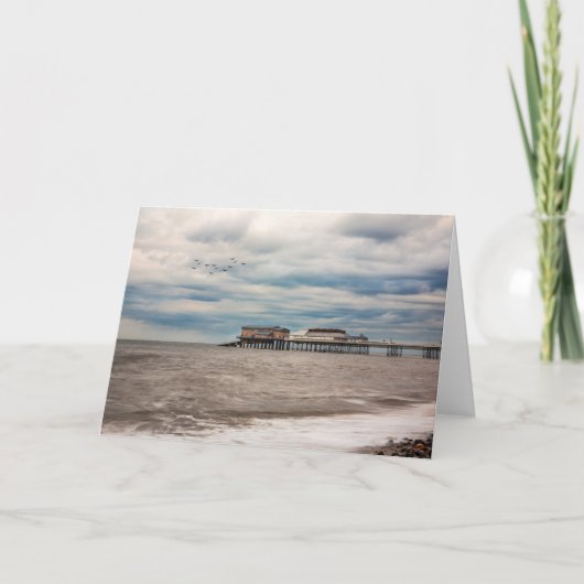 Cromer Beach, North Norfolk, England Karte (Vorderseite)