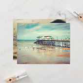 Cromer Seascape ,Flachgrusskarte. Karte (Vorderseite/Rückseite Beispiel)