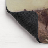 Cromwell bei Dunbar, 1650 Mousepad (Ecke)