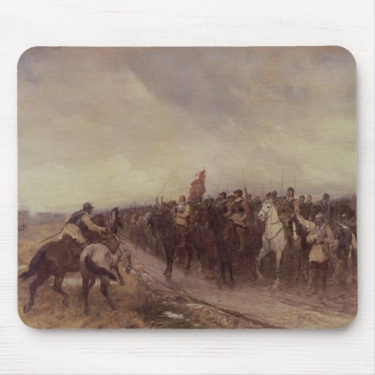 Cromwell bei Dunbar, 1650 Mousepad (Vorne)