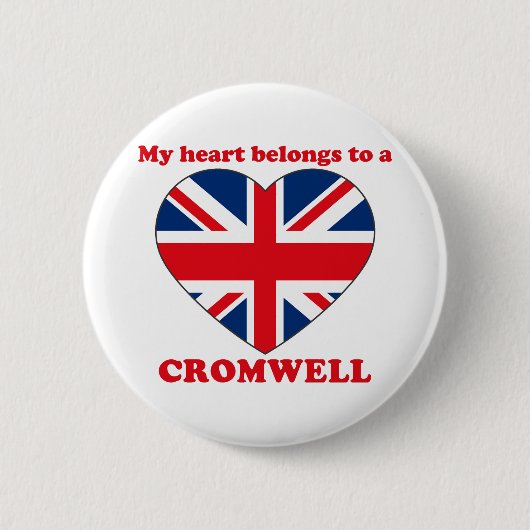 Cromwell Button (Vorderseite)