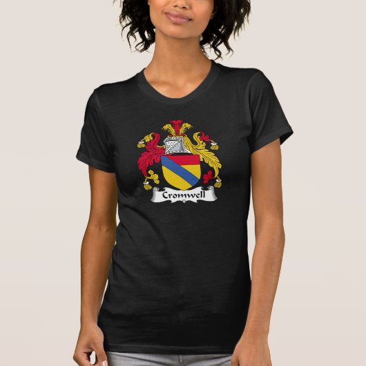 Cromwell-Familienwappen T-Shirt (Vorderseite)