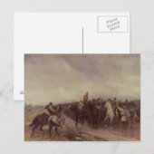 Cromwell in Dunbar, 1650 Postkarte (Vorne/Hinten)