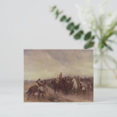 Cromwell in Dunbar, 1650 Postkarte (Stehend Vorderseite)