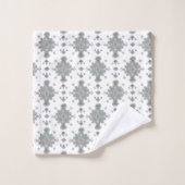 Cromwell Teppich Modernes Print Persian Muster Badhandtuch Set (Waschlappen)