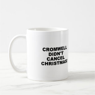 Cromwell und die Weihnachtszeit-Tasse Kaffeetasse