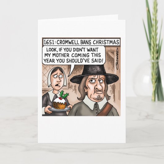 Cromwell verbietet Weihnachten (Vorderseite)