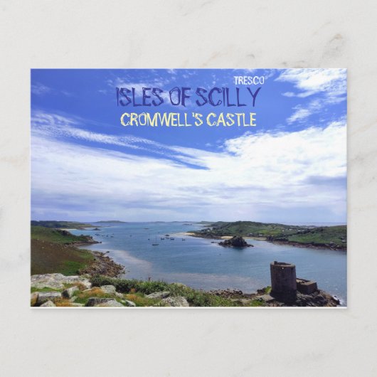 Cromwell's Castle - Tresco - Isles Of Scilly Postkarte (Vorderseite)