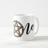 Crone Pagan Elder Goddess Art wicca Kaffeetasse (VorderseiteRechts)