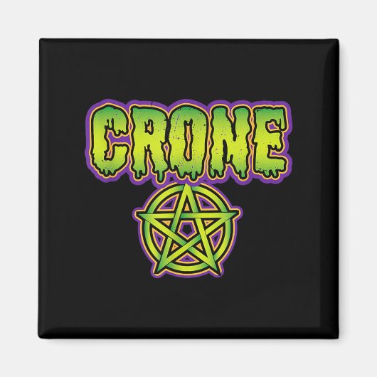 Crone-Symbol-T-Shirt Magnet (Vorne)