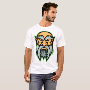 Cronos Griechischer Gott Grauer Bart T-Shirt