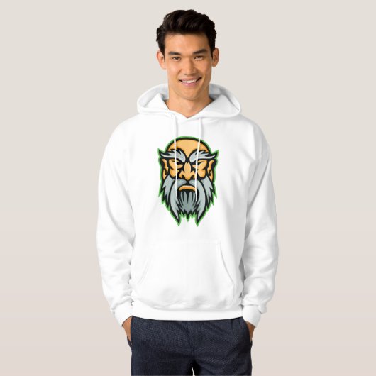 Cronos Griechischer Gott Hoodie (Vorne ganz)