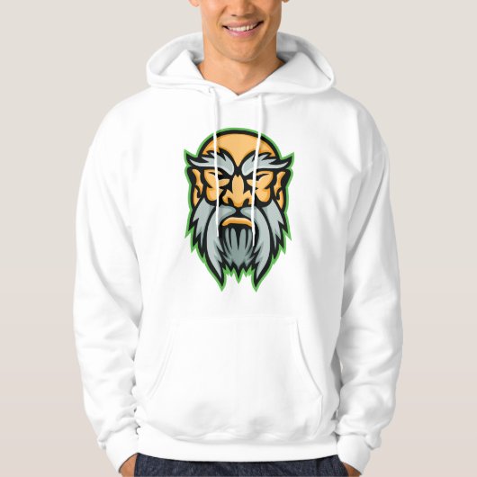 Cronos Griechischer Gott Hoodie (Vorderseite)