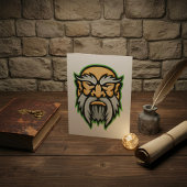 Cronos Griechischer Graubart Einladung