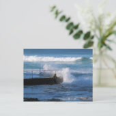 Cronulla Australien Originale Reisefotografie Postkarte (Stehend Vorderseite)